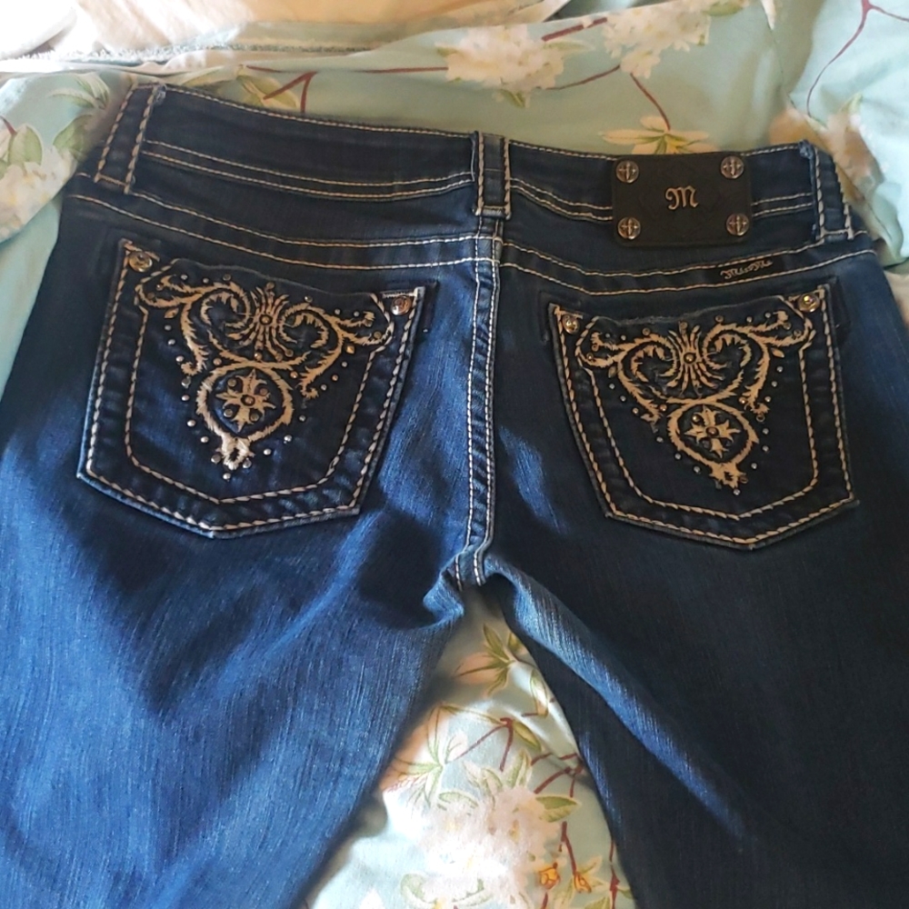 Miss me dark denim jeans